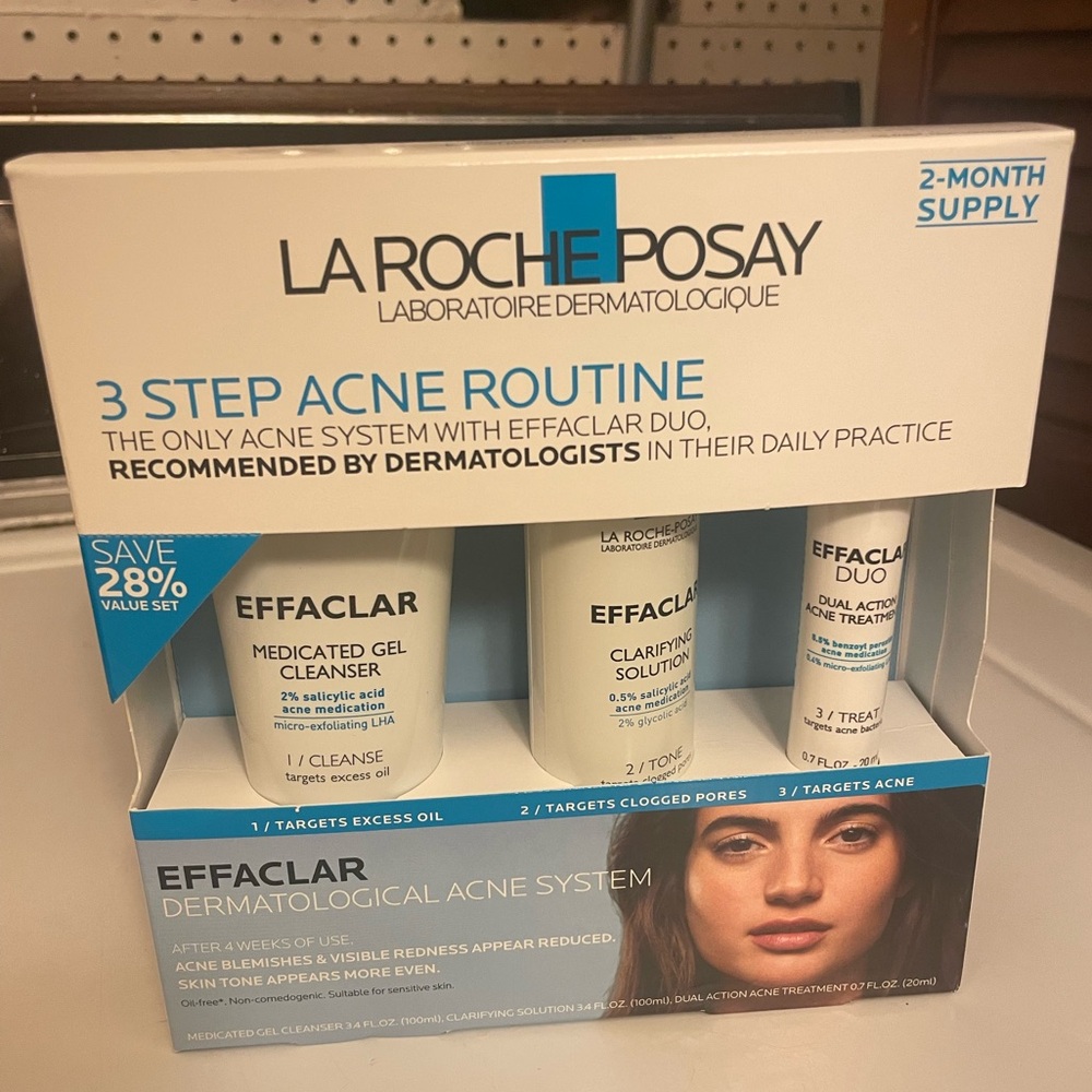 La Roche Posay 3 piece Face Wash Set